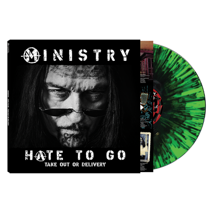 Ministry (Hate To Go - Take Out Or Delivery) Green Splatter Vinyl